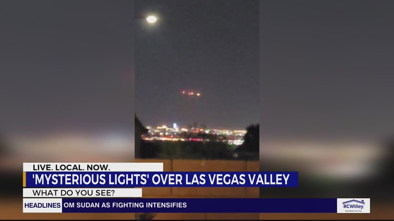 Las Vegas Backyard UFO Sighting — 2023 Incident