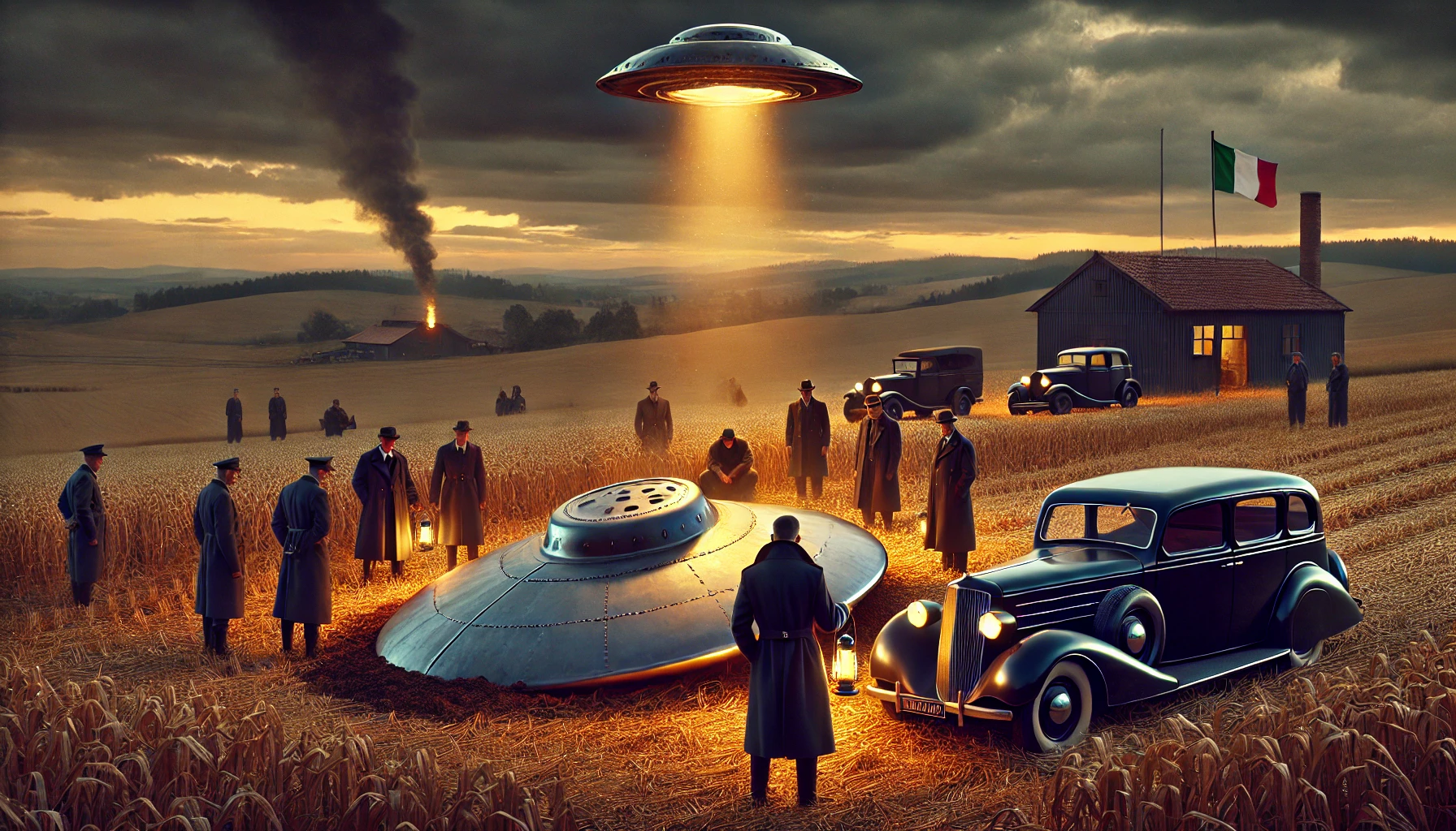 Magenta UFO 1933 — Alleged Italian UFO Crash Site