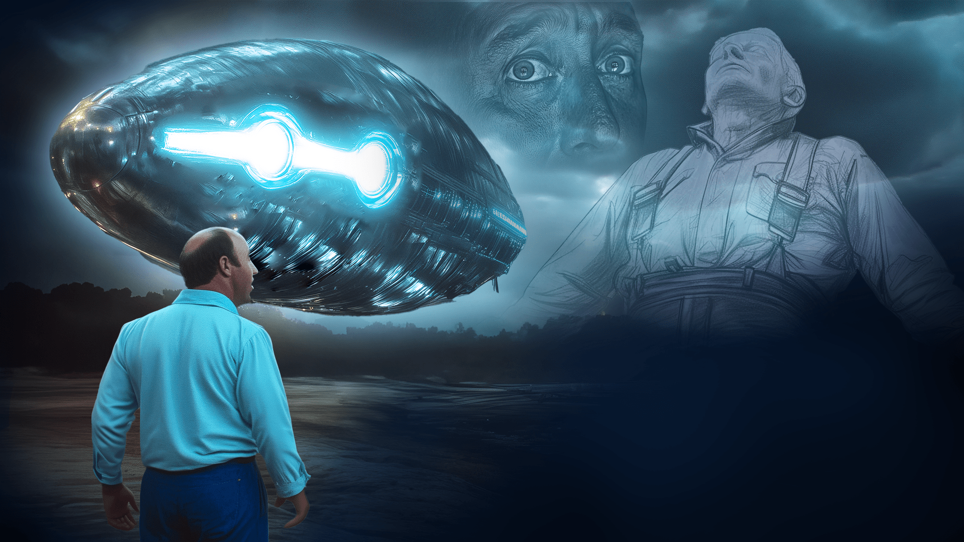 Pascagoula Abduction 1973 — Artistic Interpretation